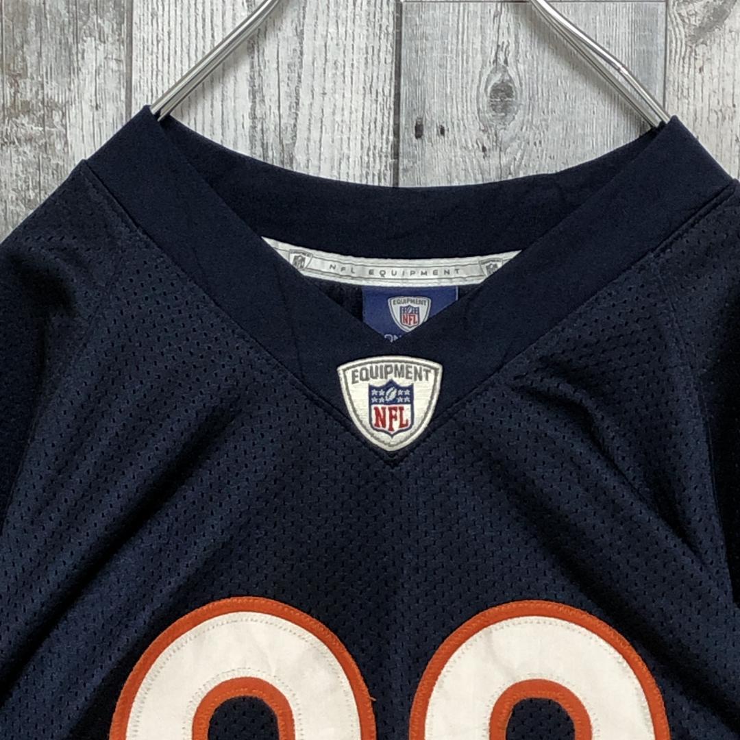 NFLベアーズ リーボック 両面刺繍 XL ユニフォーム アメフトゲームシャツ.