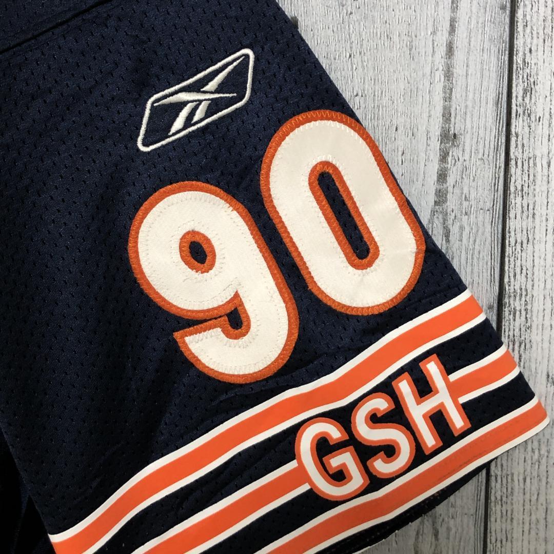 NFLベアーズ リーボック 両面刺繍 XL ユニフォーム アメフトゲームシャツ.
