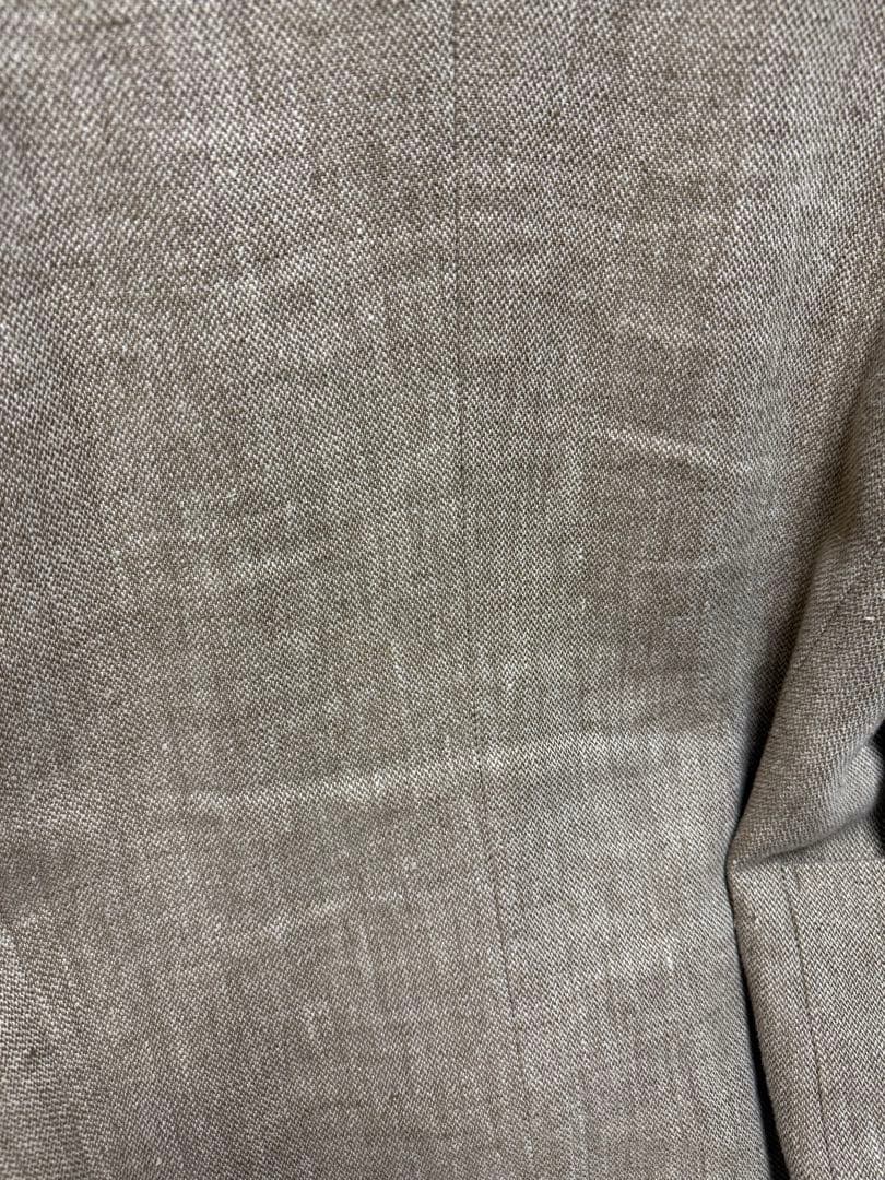todayful boyfriend linen jacket 38 ベージュ
