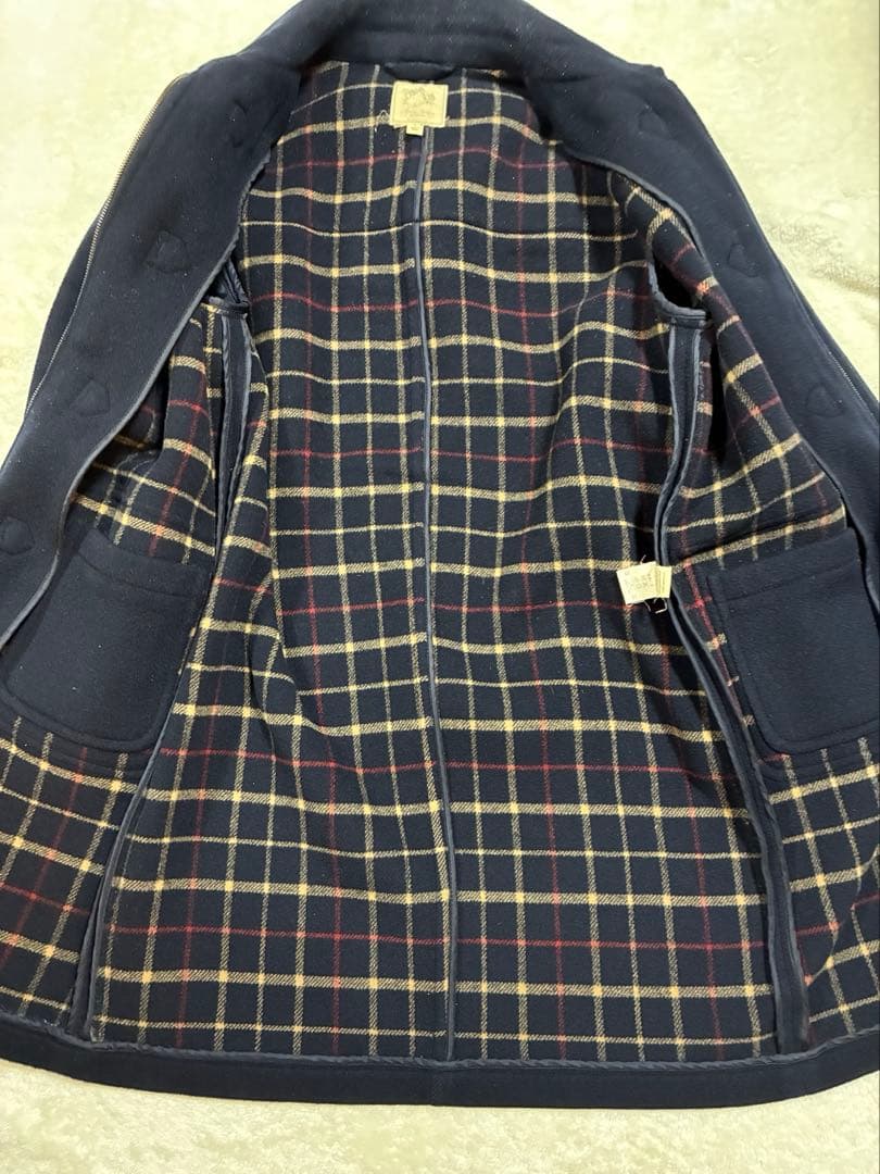 Brooks Brothers ネイビー ダッフルコート ウール