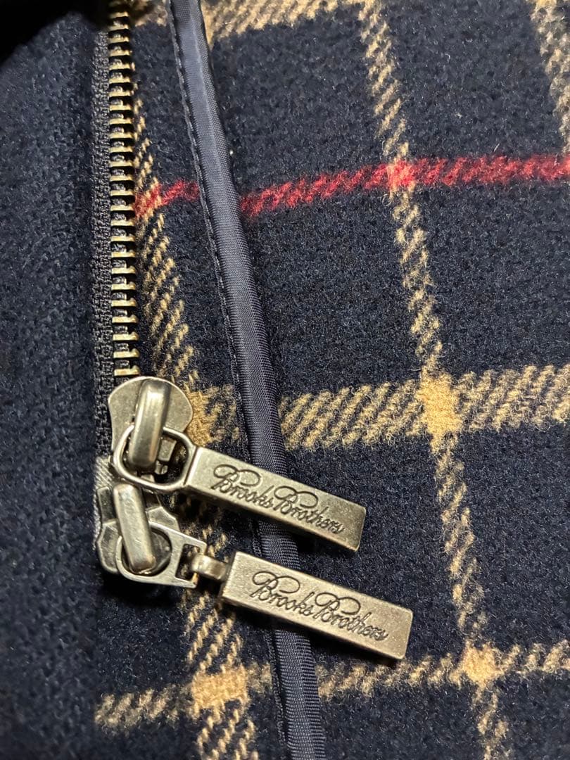 Brooks Brothers ネイビー ダッフルコート ウール