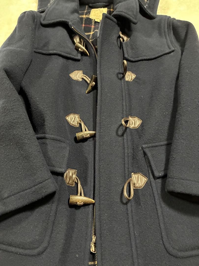 Brooks Brothers ネイビー ダッフルコート ウール