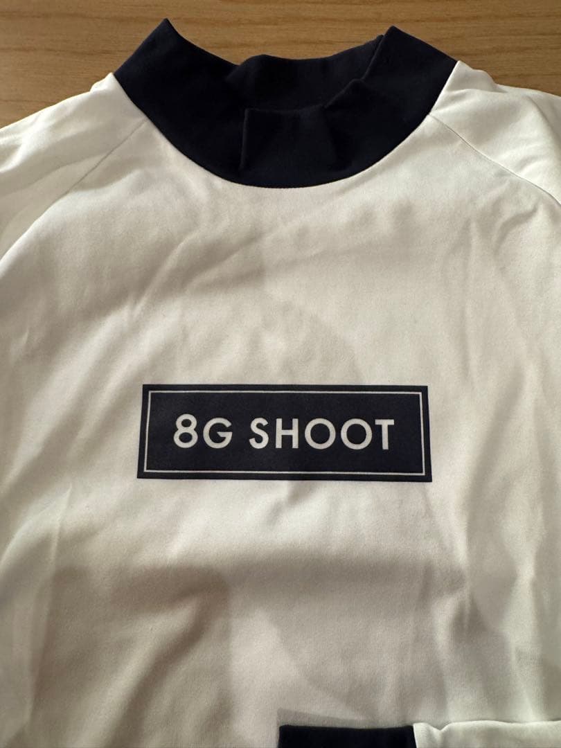 8G SHOOT ゴルフウェア Lサイズ　人気の白
