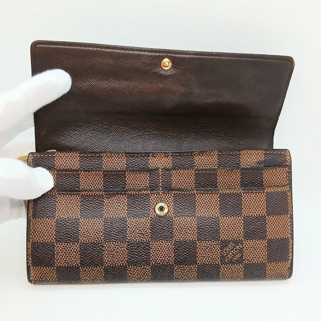 ★美品★ルイヴィトン★ダミエ ポルトフォイユ サラ★長財布★男女兼用★