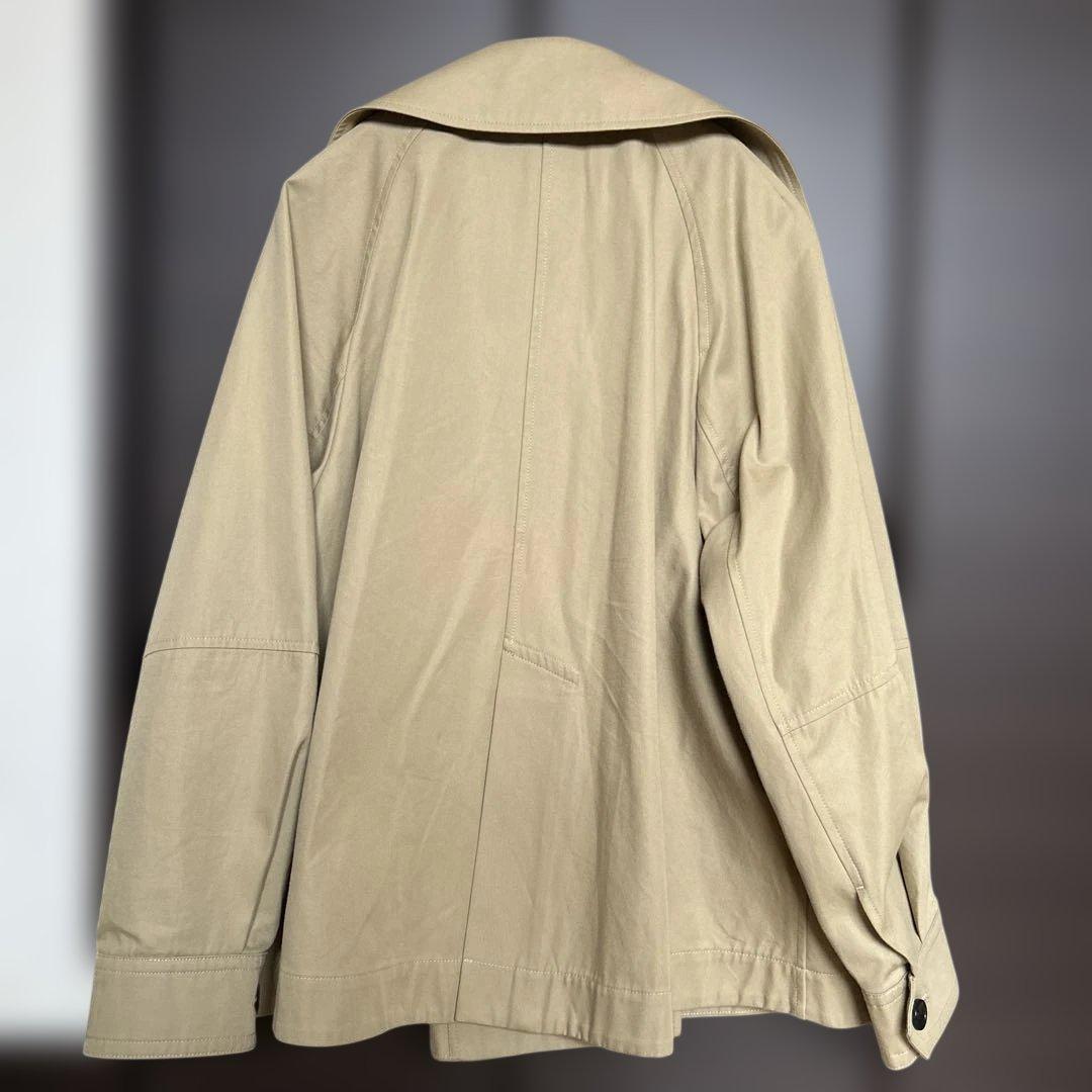 アンフィーロ　ショートトレンチコート　キャメル　S 美品