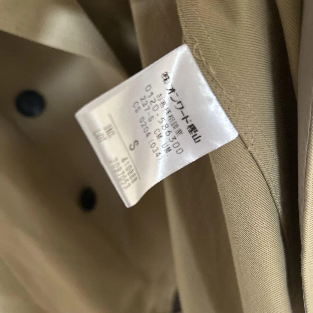 アンフィーロ　ショートトレンチコート　キャメル　S 美品