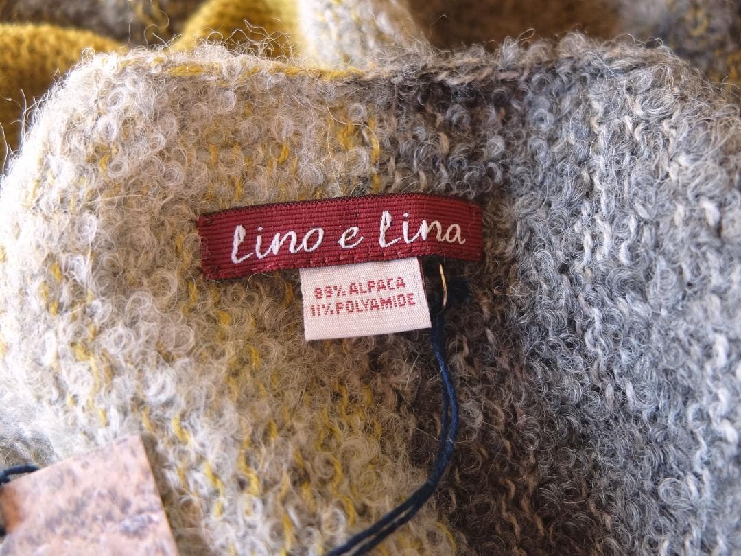 Lino e Lina ♡ アルパカのスヌード（タグ付き新品）