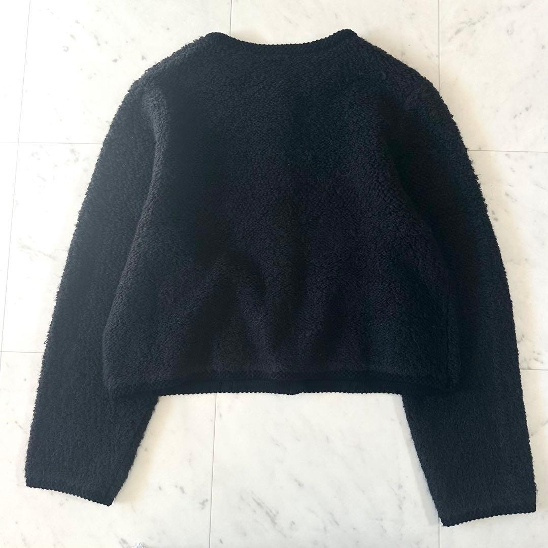 美品＊シーナリー ツイードニットジャケット 金ボタン 近年モデル 24AW
