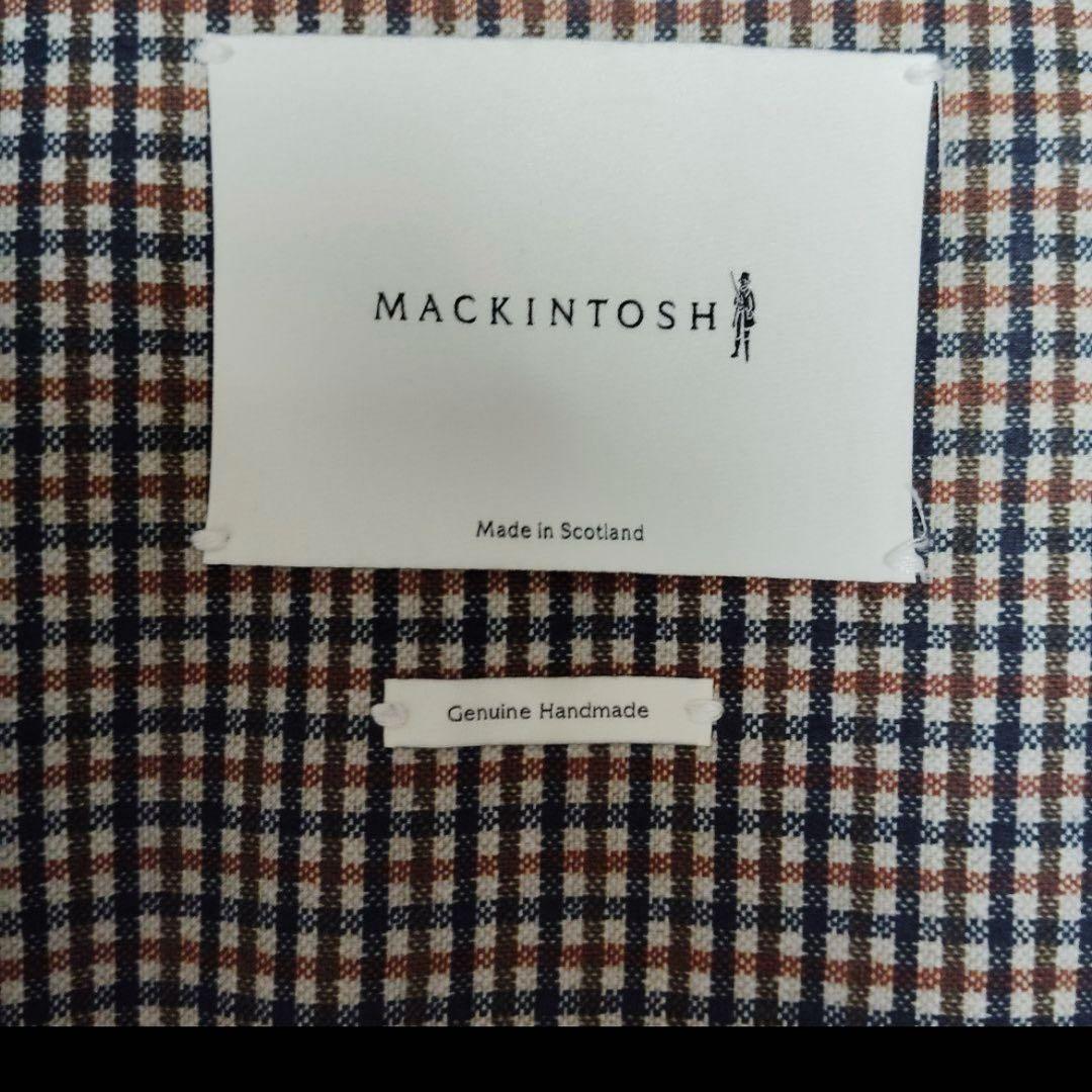 良品 マッキントッシュ ステンカラー ゴム引き ベルト 希少品 8