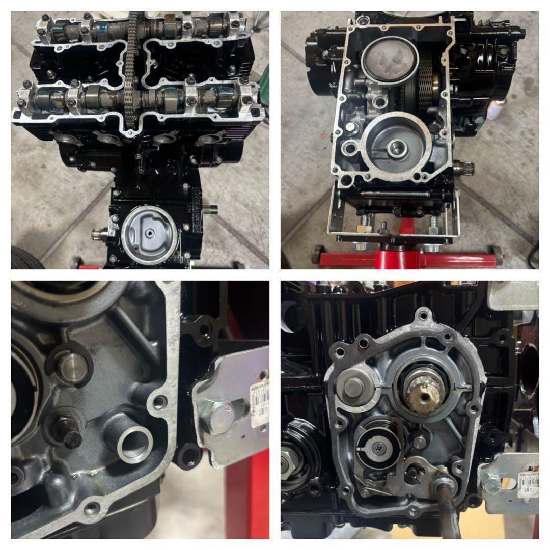 ゼファー400 塗装　オーバーホール済み　エンジン