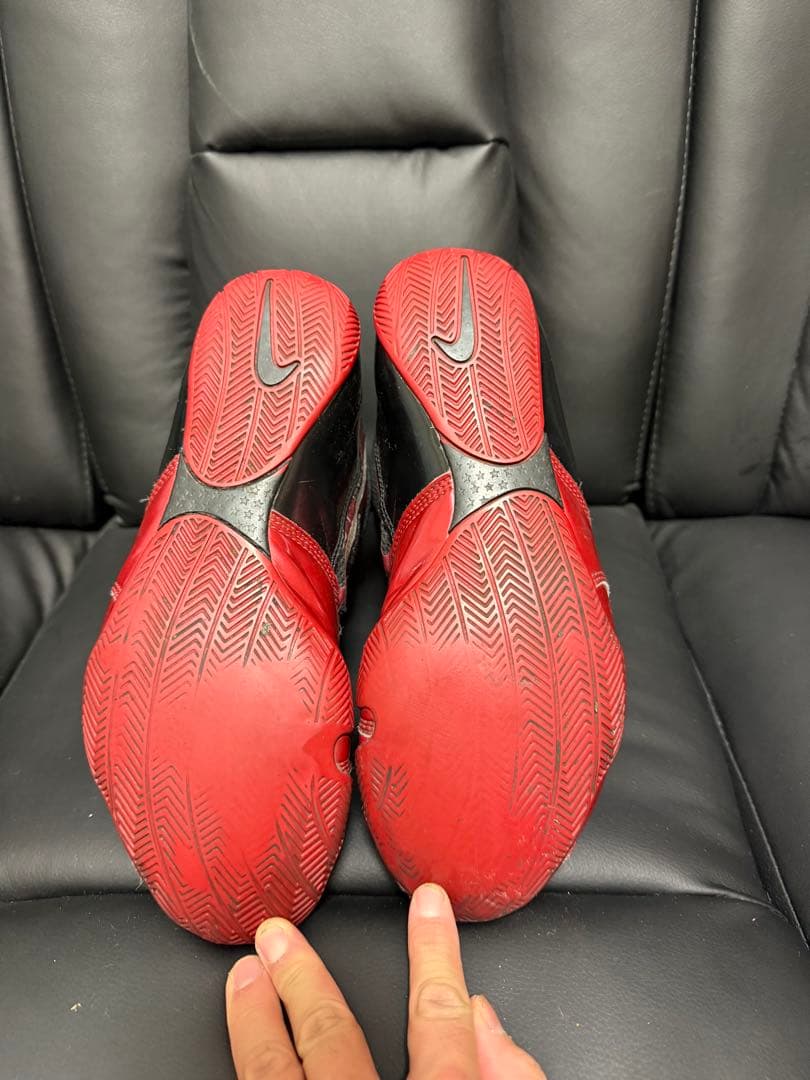 絶版　NIKE ハイパーKOボクシングシューズ　27cm 新品変えヒモあり！！