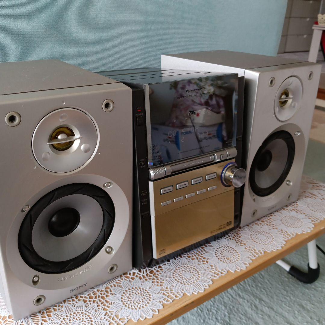 CD/MDコンポ(5CDチェンジヤー)Panasonic