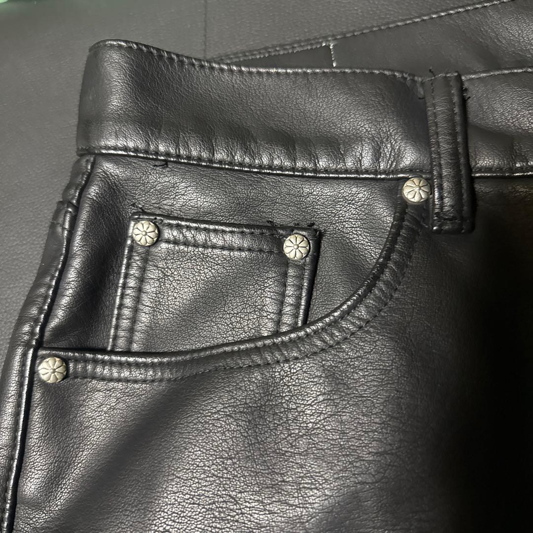 パンツ DIGITAL GROUPI3/LeatherPearlz FlarePants