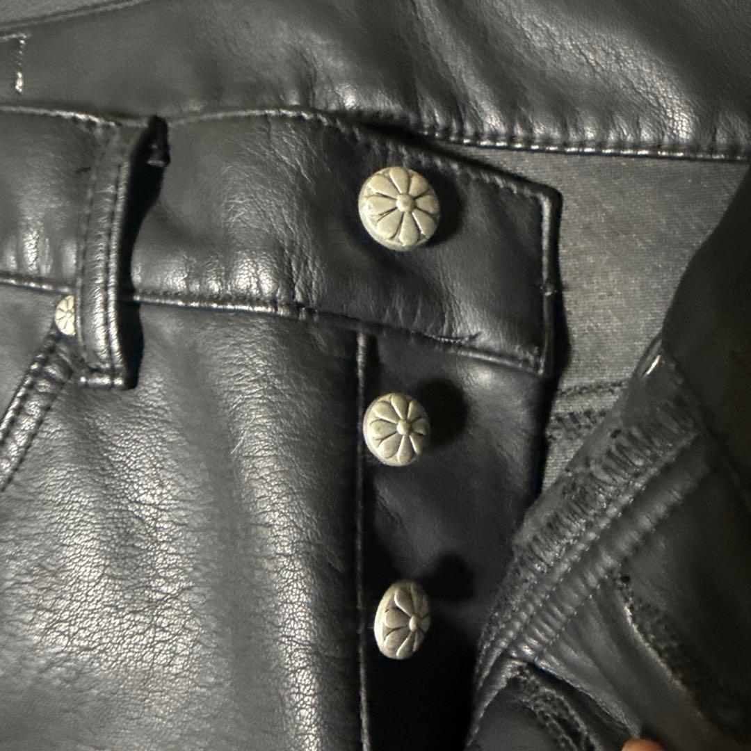 パンツ DIGITAL GROUPI3/LeatherPearlz FlarePants