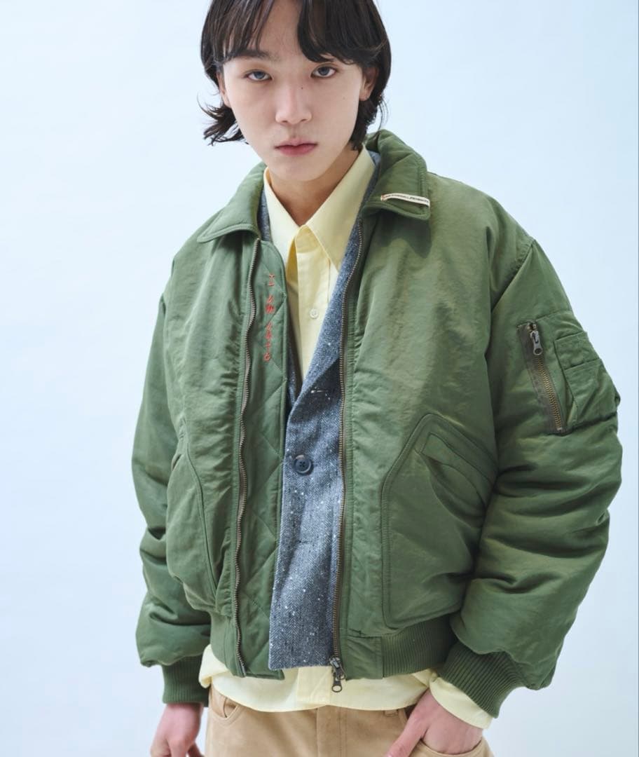 common gull products. 影のMA1 カーキ 完売品 L