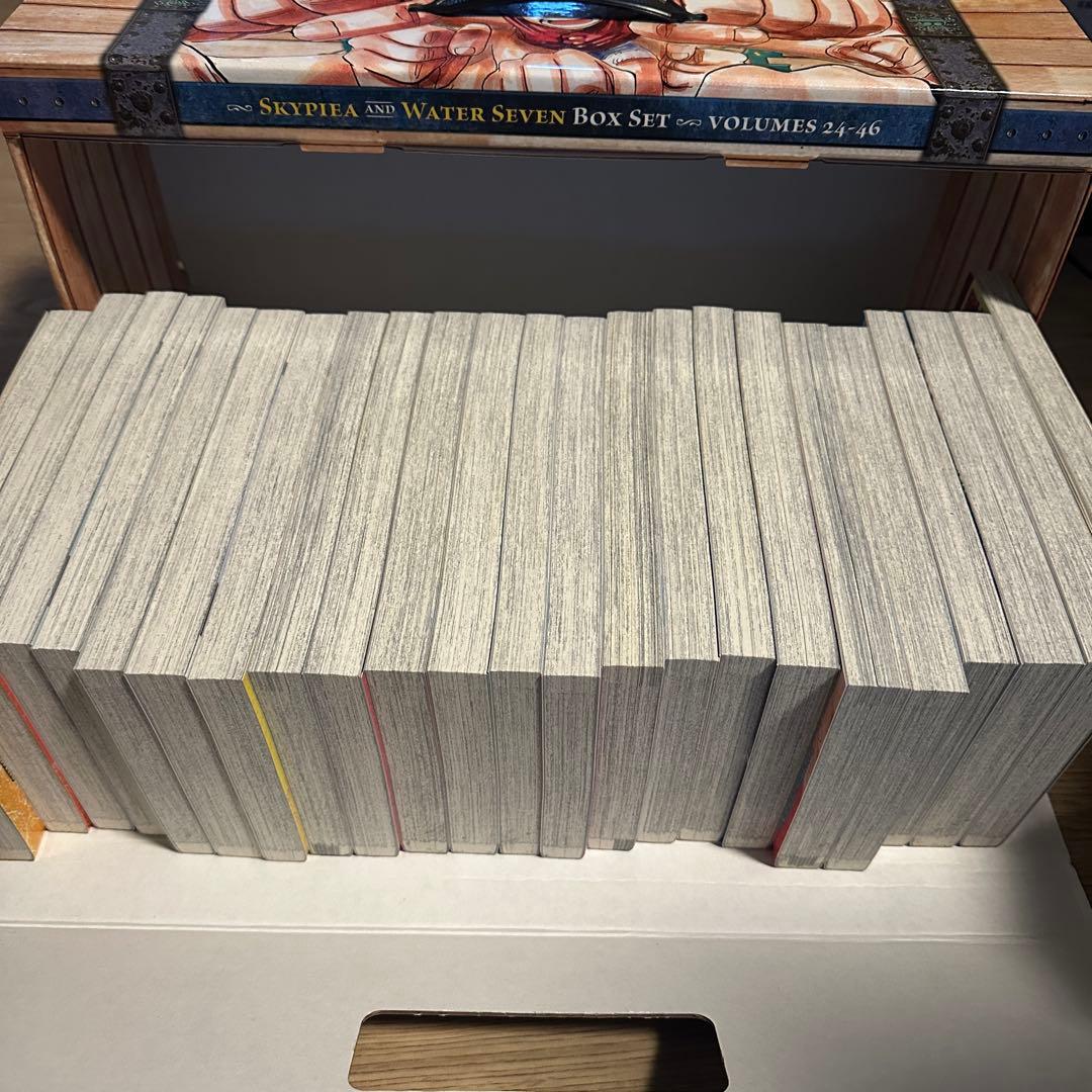 英語版ワンピース 漫画 1-46巻 セット ポスター&冊子付 ONE PIECE