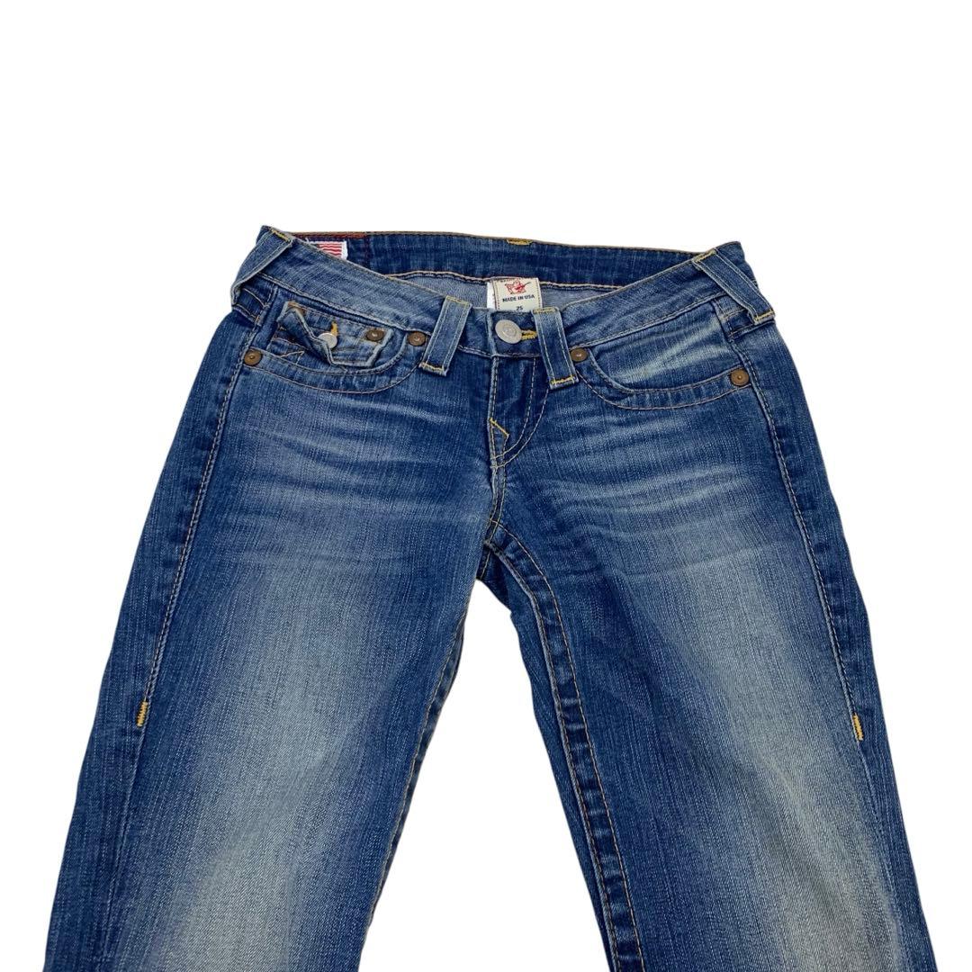 B3 USA製 TRUE RELIGION デニム Gパン 25