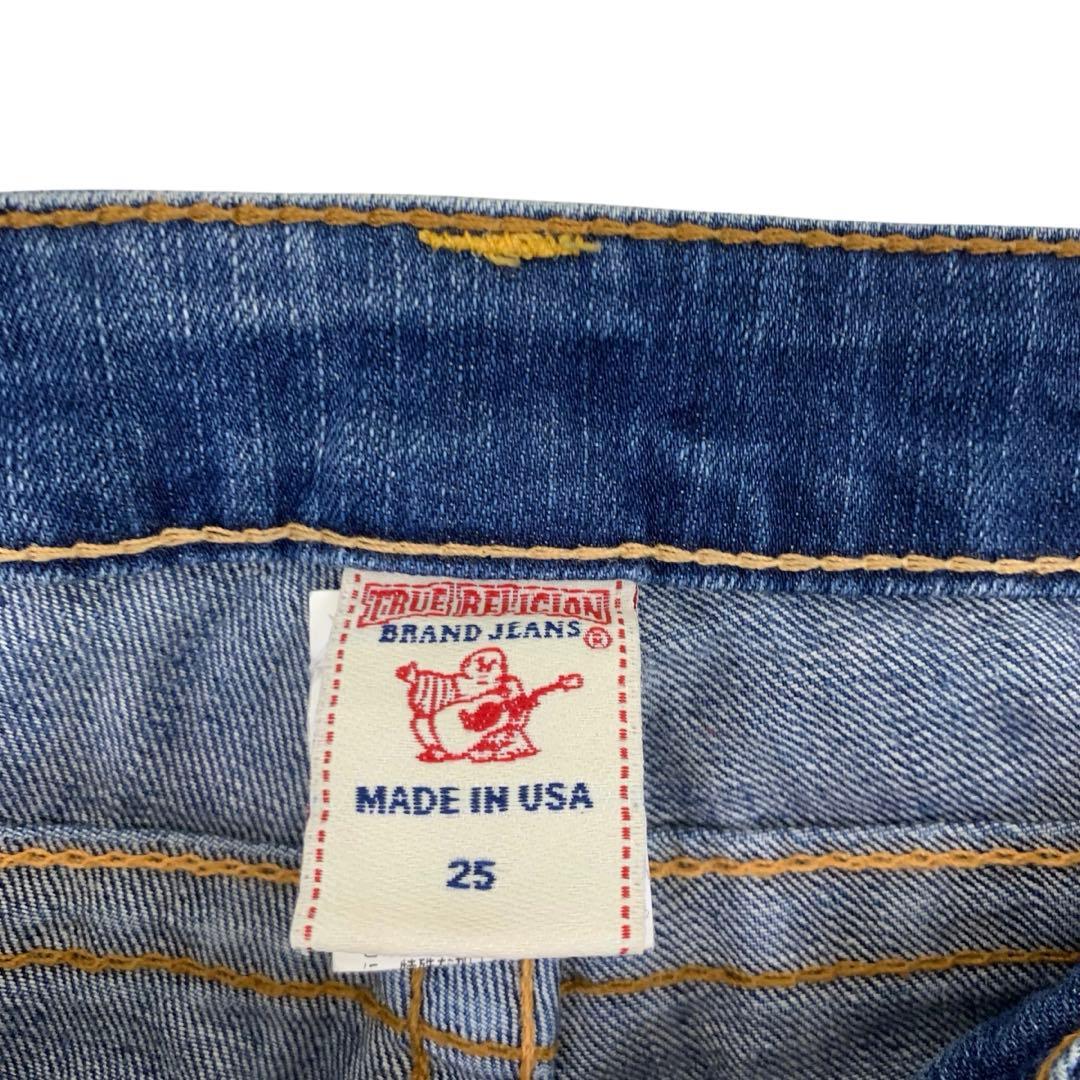 B3 USA製 TRUE RELIGION デニム Gパン 25
