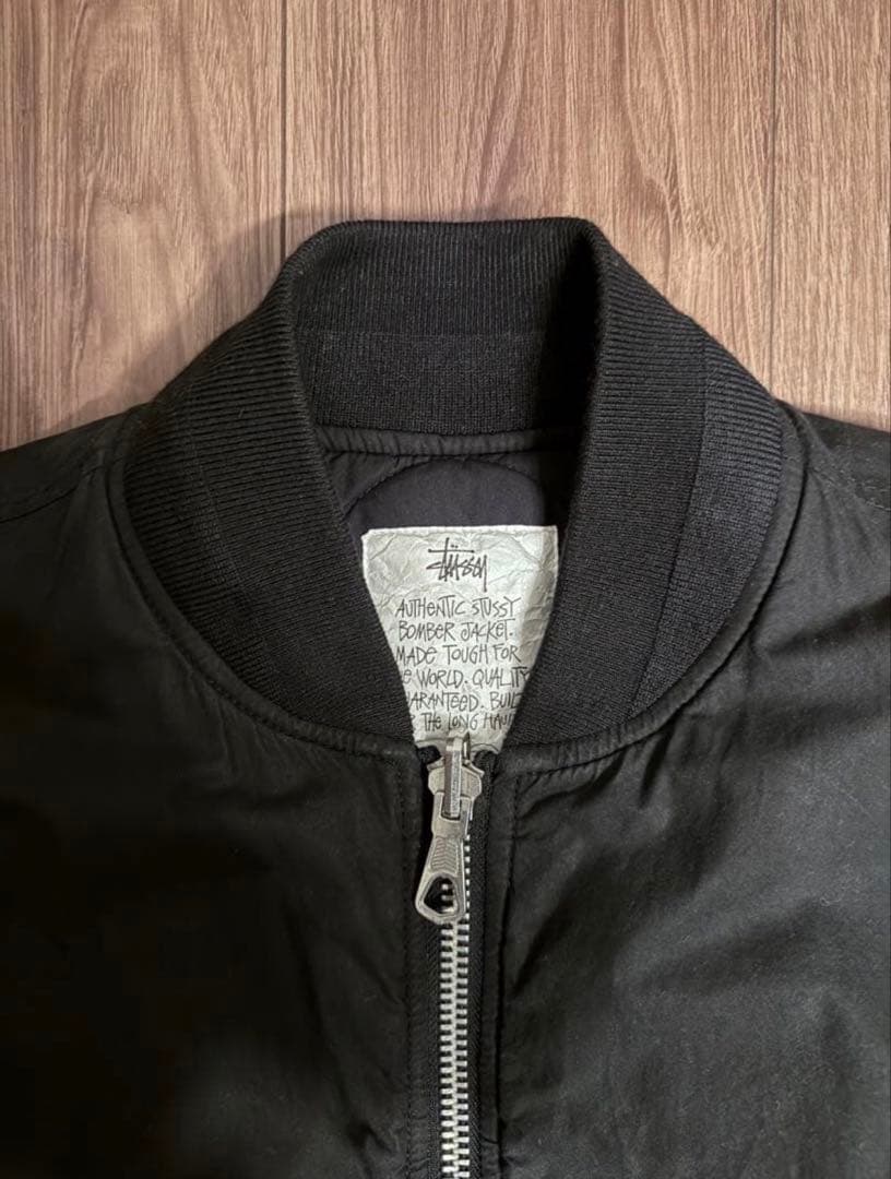 stussy BOMBER JACKET MA-1 ステューシー OVY