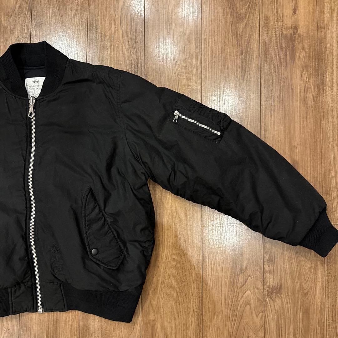 stussy BOMBER JACKET MA-1 ステューシー OVY
