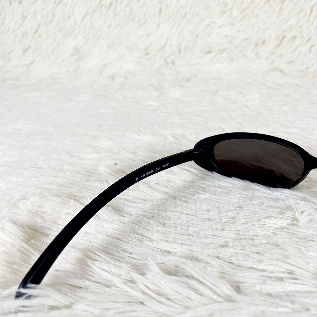 極美品　GUCCI　グッチ　サングラス　GG1189　ブラックレンズ・フレーム