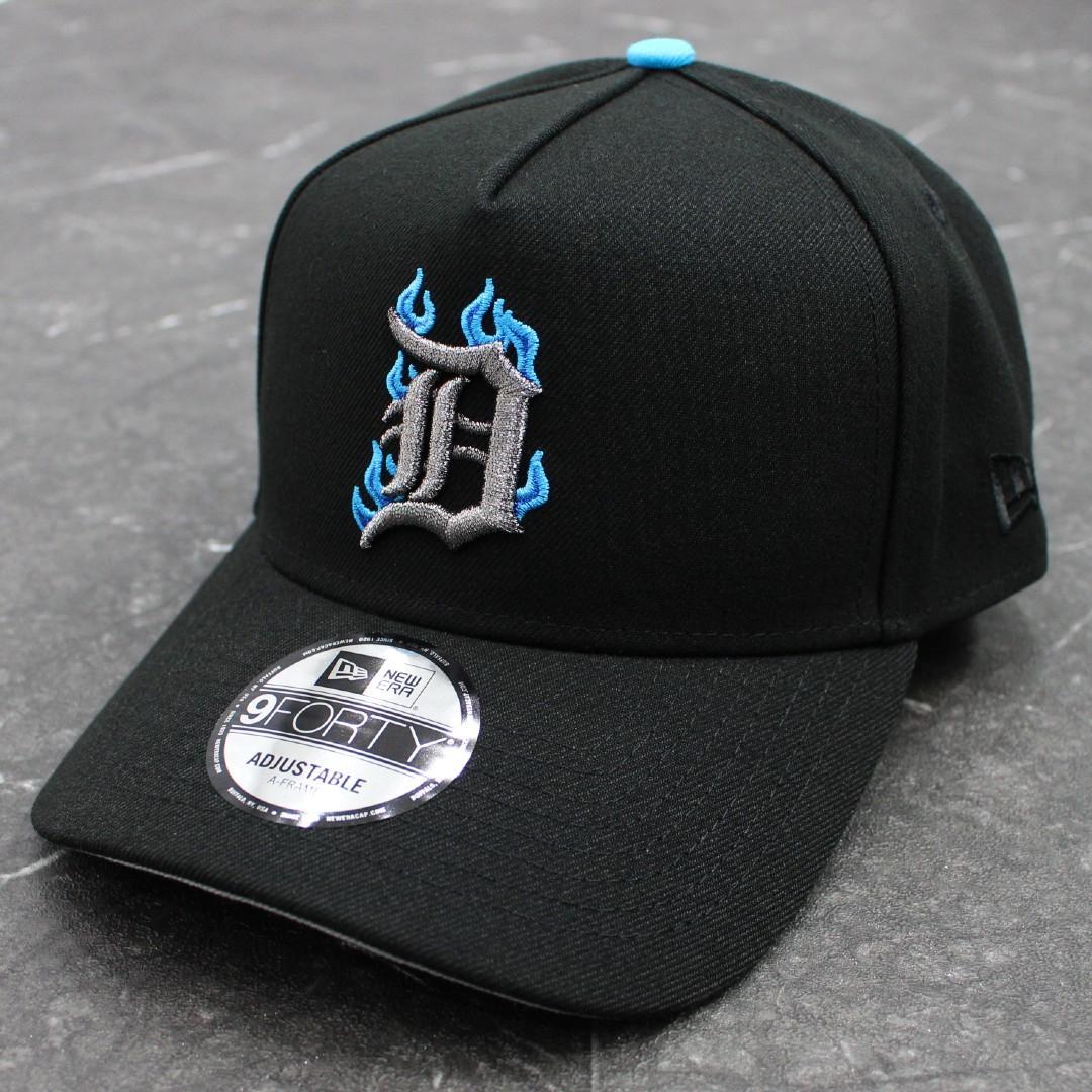 海外モデル NEW ERA 9FORTY タイガース フレイム キャップ
