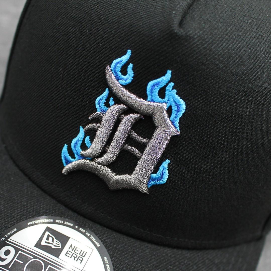 海外モデル NEW ERA 9FORTY タイガース フレイム キャップ