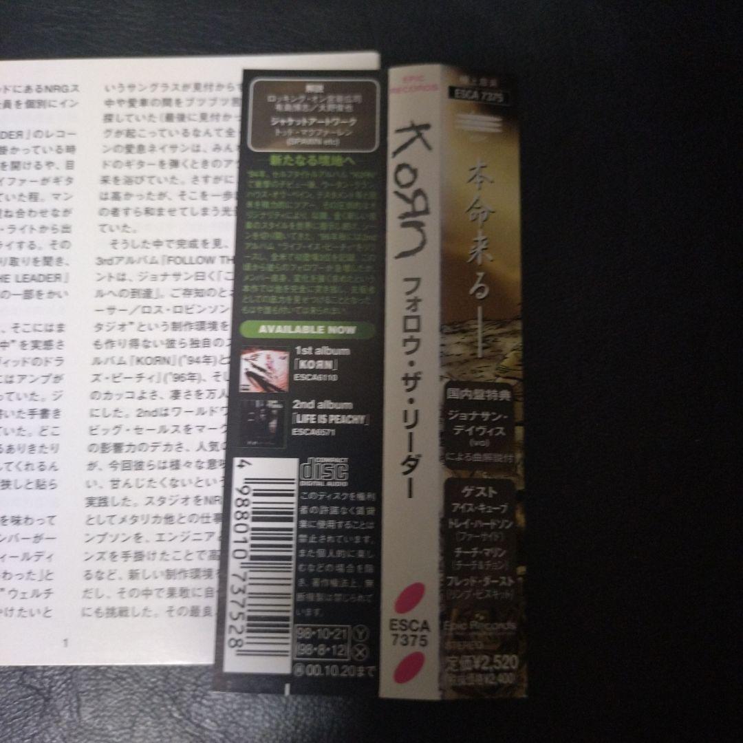 洋楽 KORN Cd