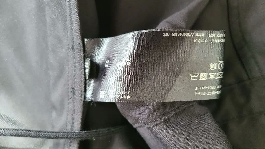 THE RERACS　 ブラック ロング モッズコート