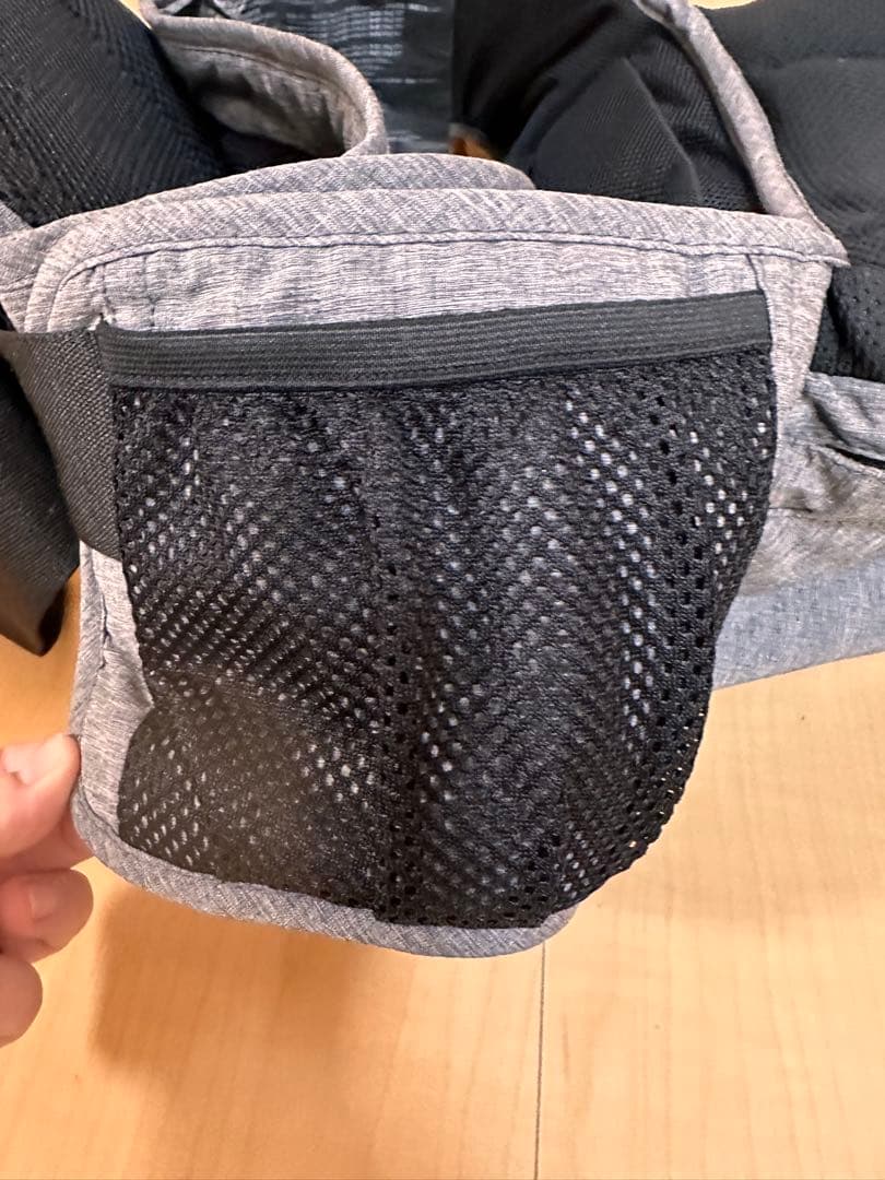 POLBAN アドバンス ヒップシート グレー 抱っこ紐