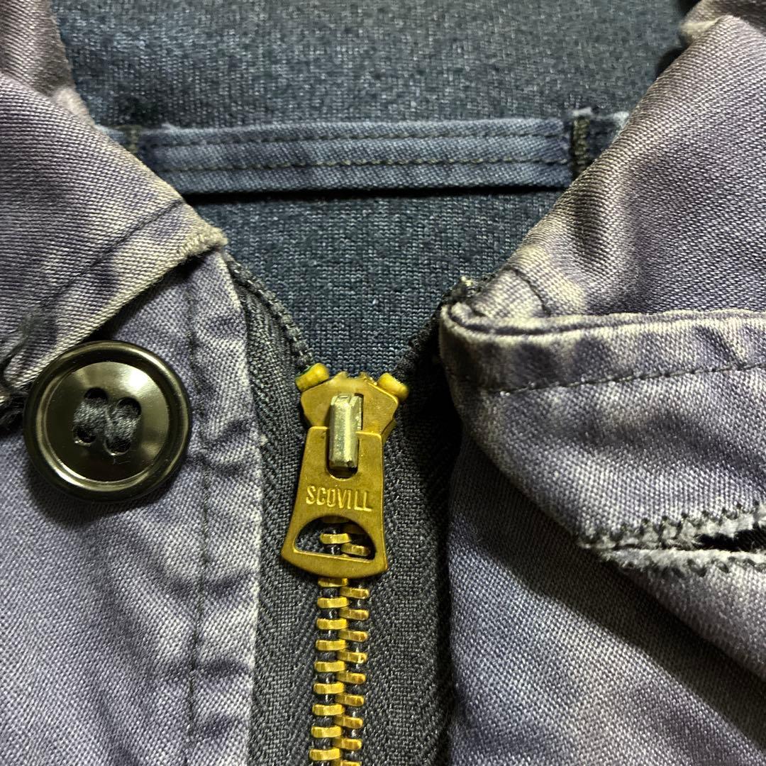 60's usnavy ユーティリティジャケット　vintage ミリタリー