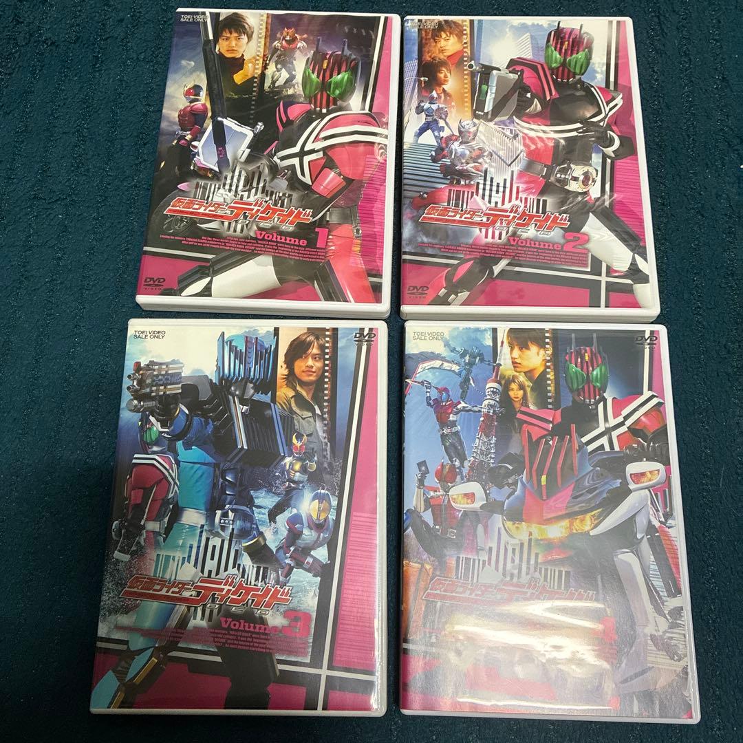 仮面ライダーディケイド DVD 全7巻セット