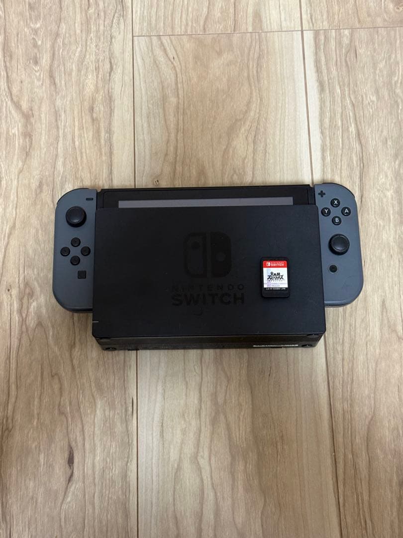 Nintendo Switch グレー　スマブラ他付　　箱無し