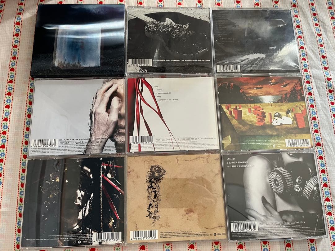 The GazettE　アルバム　シングル　9枚まとめ売り