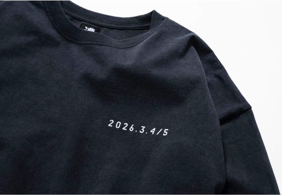 sakanaction山口一郎グッズ「遭遇 ロンT」（長袖Tシャツ）