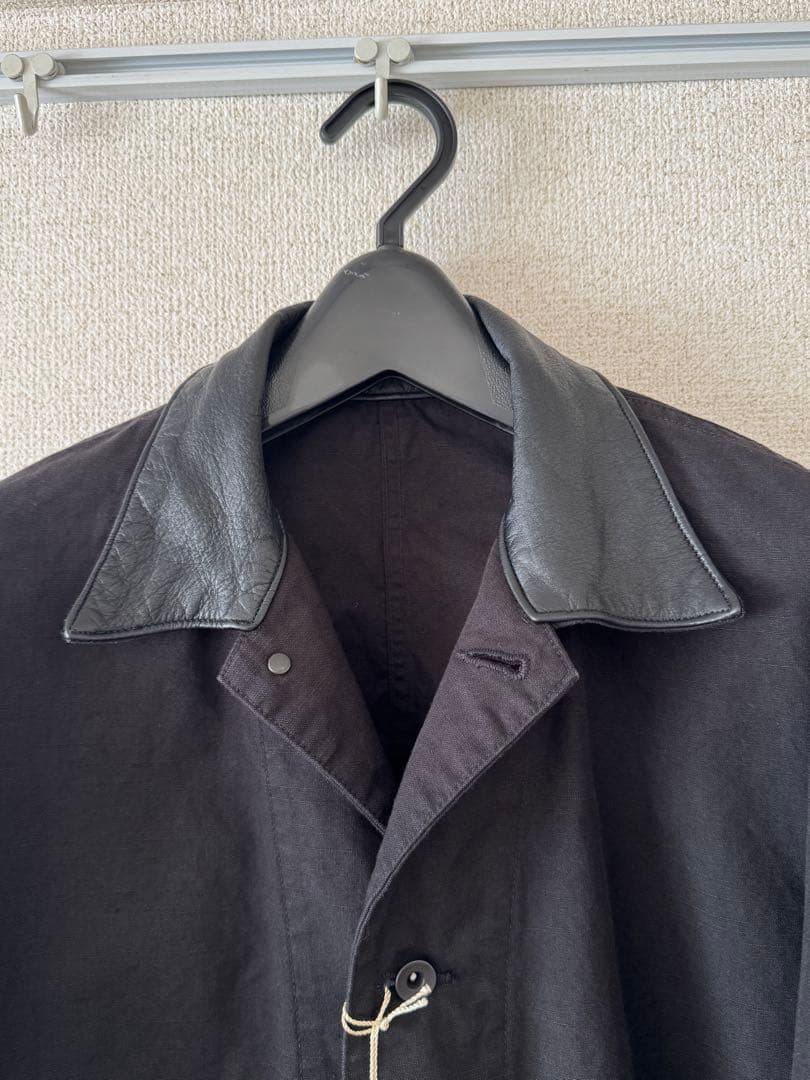 ULTERIOR WASHED C/R/S DUCK COVERALL サイズ4