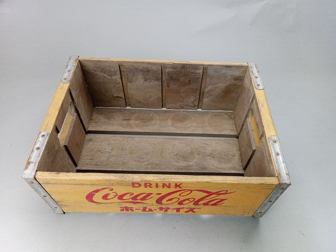 約50年前のアンティーク コカコーラ 木箱 3箱セット