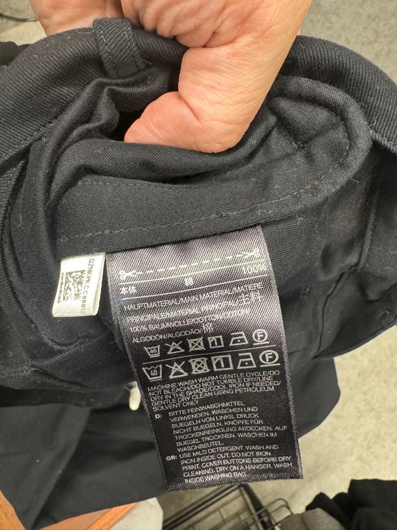 Y-3 ワイドパンツ XSブラック