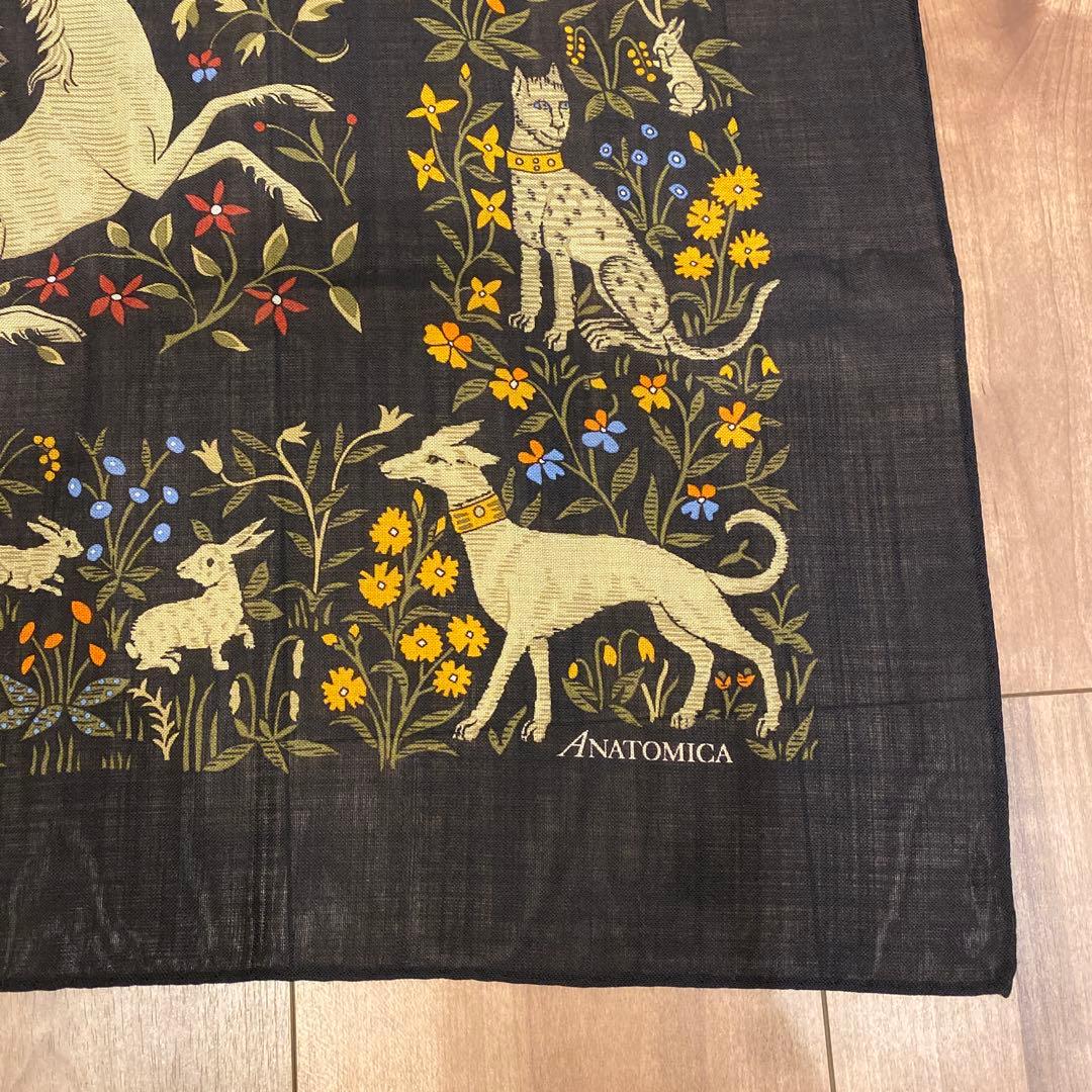 ANATOMICA Drake's スカーフ 黒