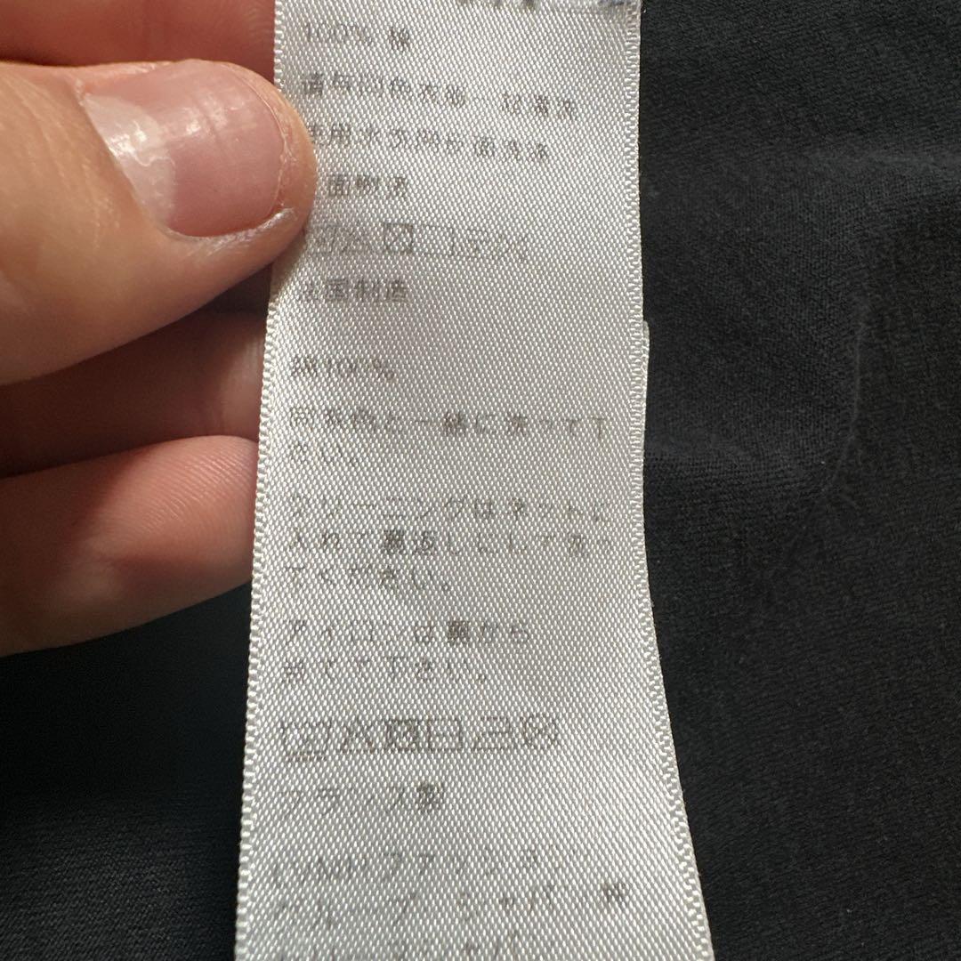 CELINE セリーヌ センターロゴ Tシャツ ブラック 半袖 カットソー.