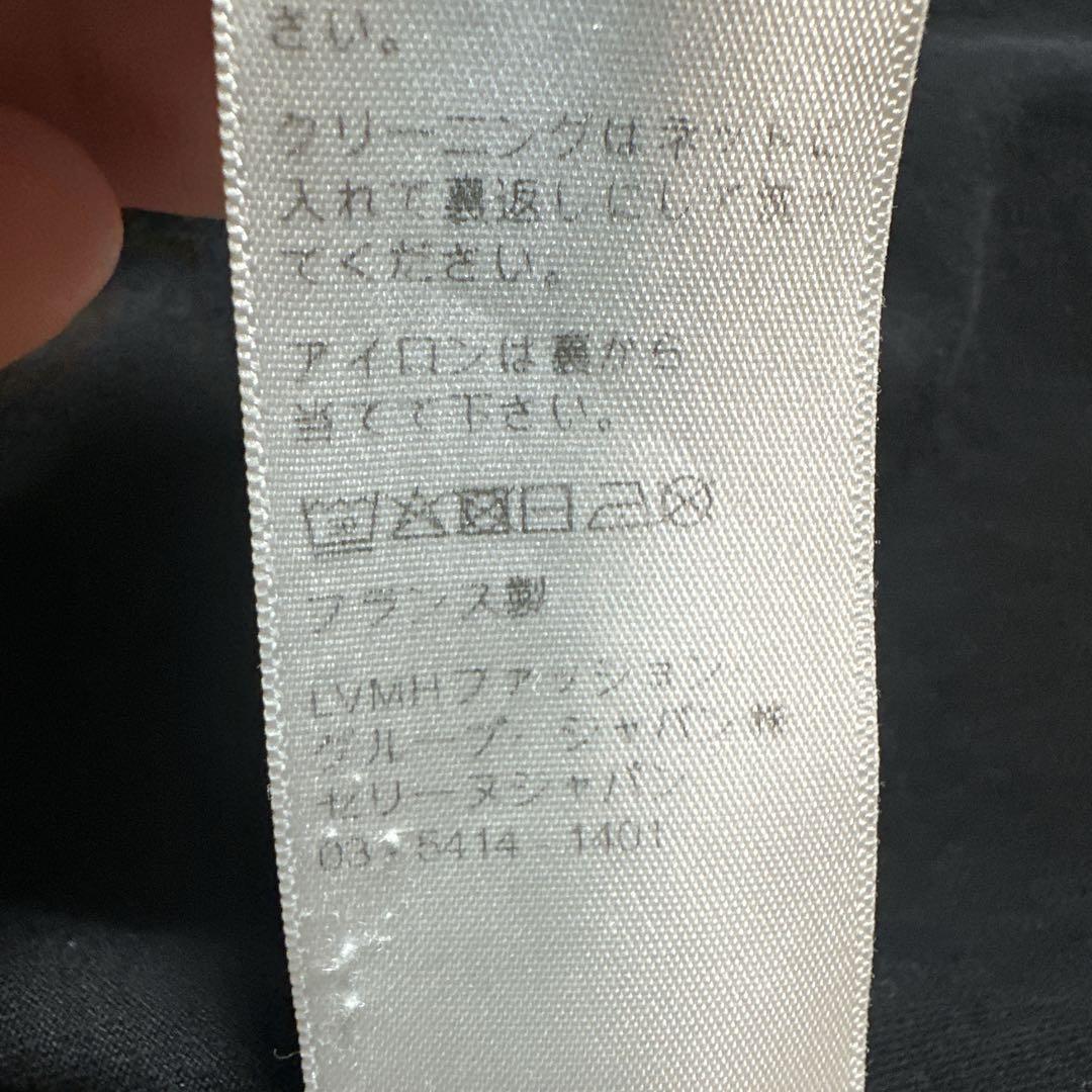 CELINE セリーヌ センターロゴ Tシャツ ブラック 半袖 カットソー.