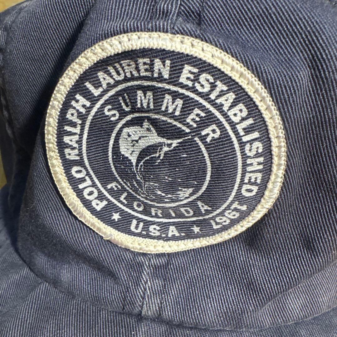 90s Ralph Lauren ロングビルキャップ