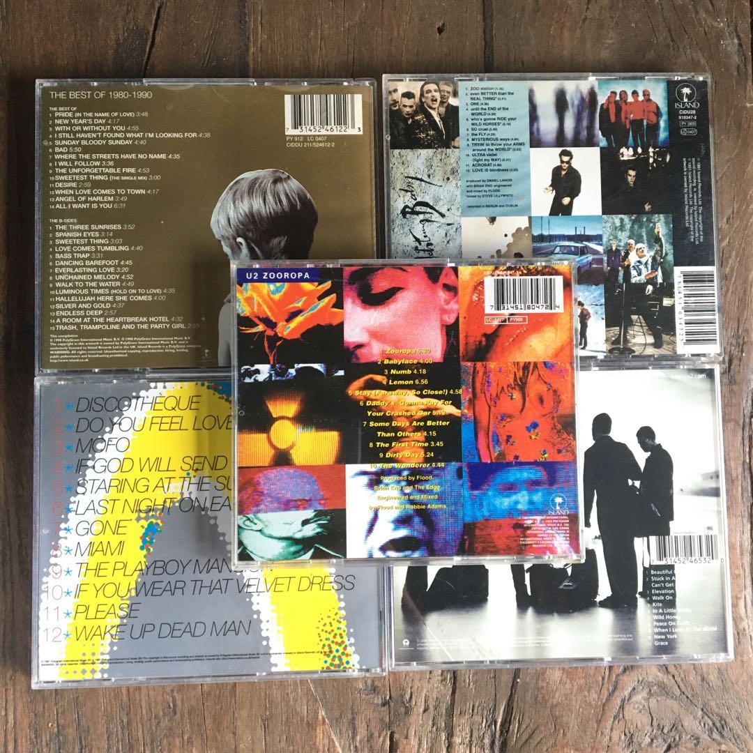 洋楽 U2 Achtung Baby POP The Best ENO Zooropa