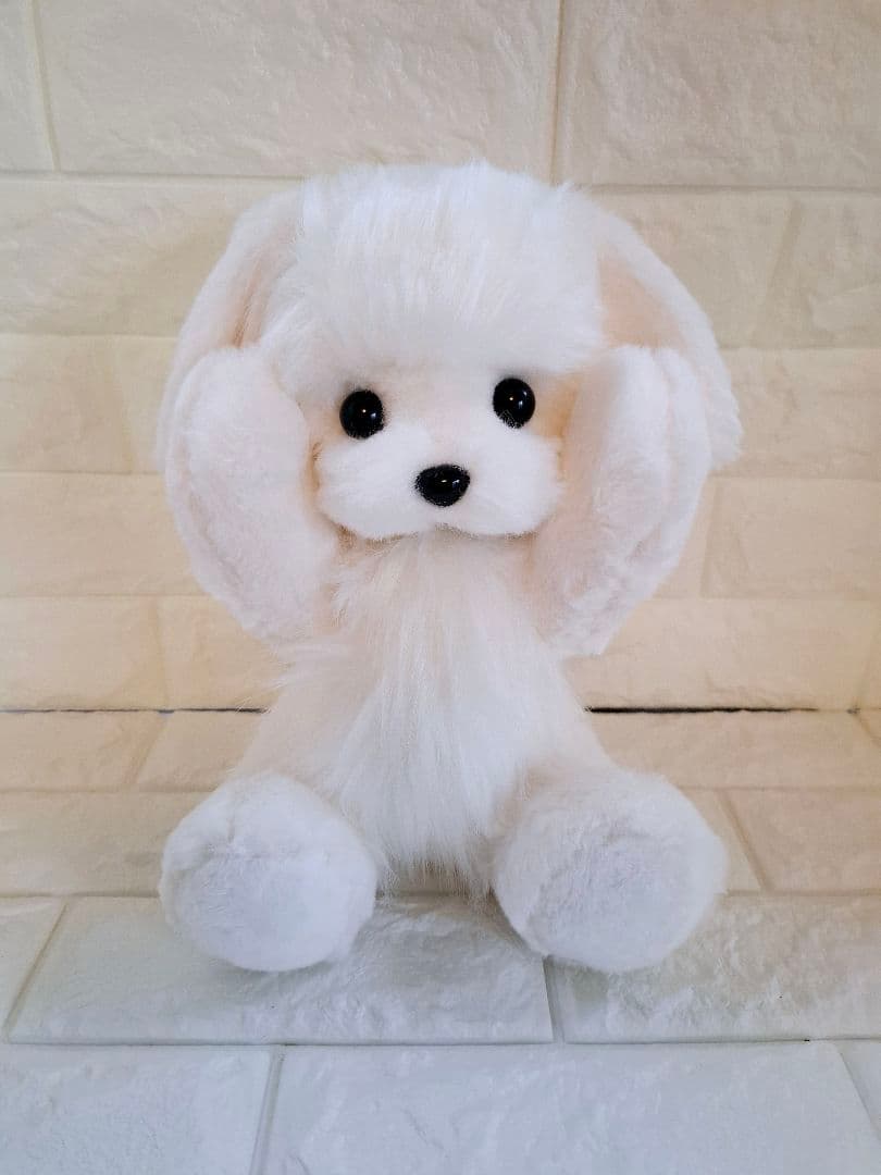 19.ぬいぐるみ、テディマルチーズ、犬、ハンドメイド、オリジナル、特大、