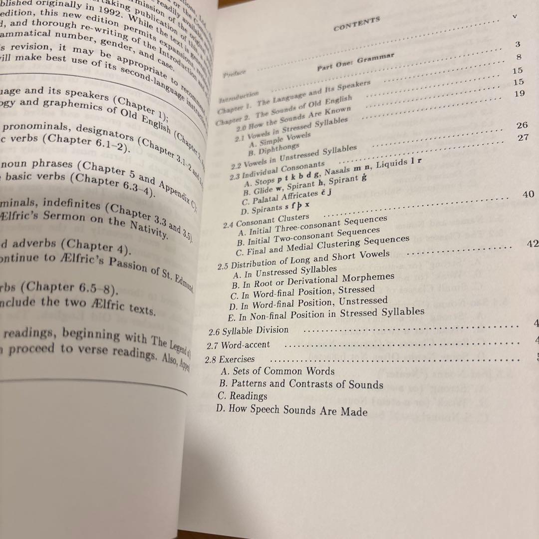 語学・辞書・学習参考書 A Firstbook of Old English