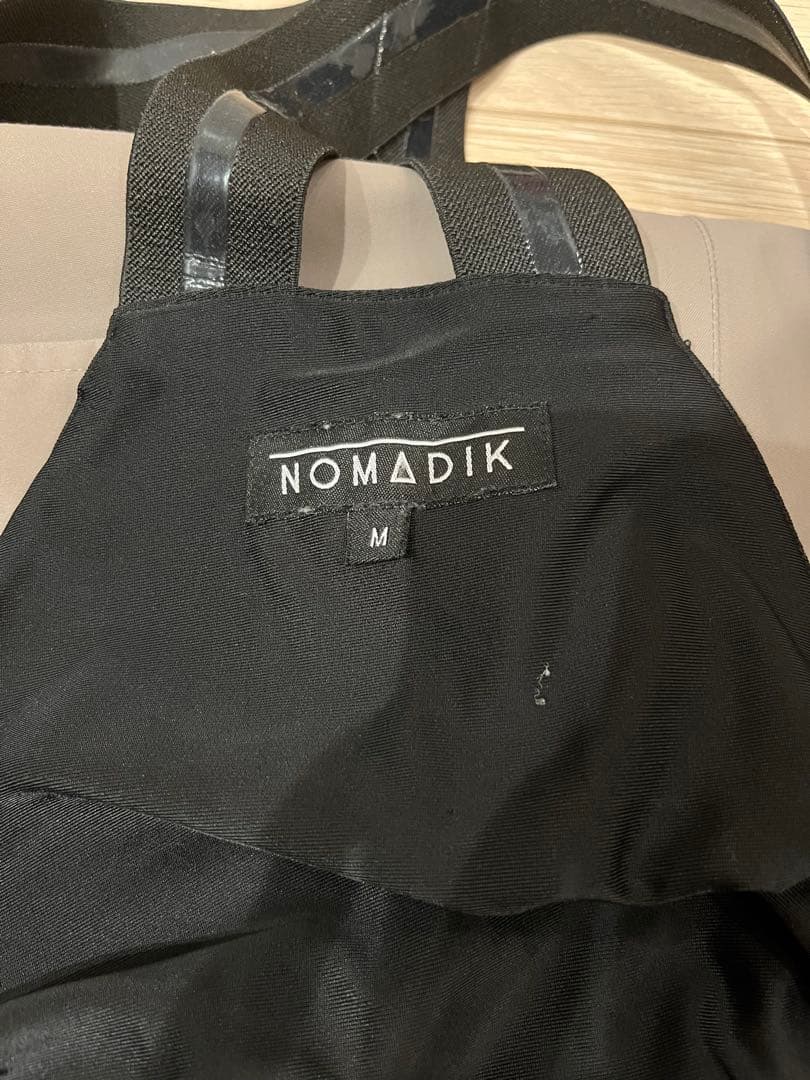 NOMADIK グレー オーバーオール Mサイズ