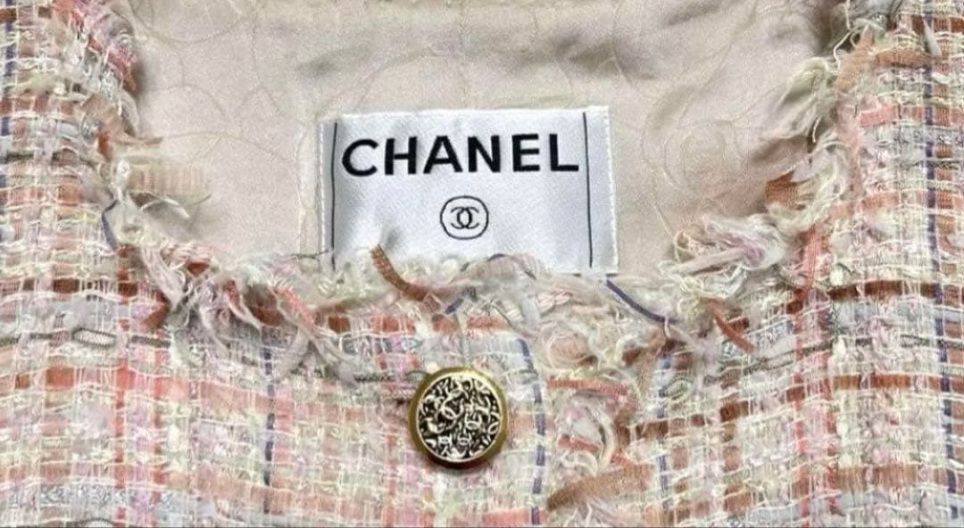 CHANEL ツイードジャケット　ラガーフェルド