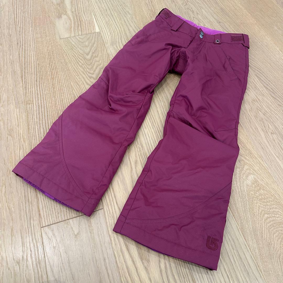 【美品】BURTON / バートン 子供用スノーボードウェア（ドット柄）