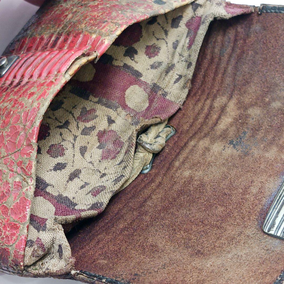 専用Y2978-1 時代物 象嵌金具 竹製 煙管筒 煙草入 キセル筒 ラピス