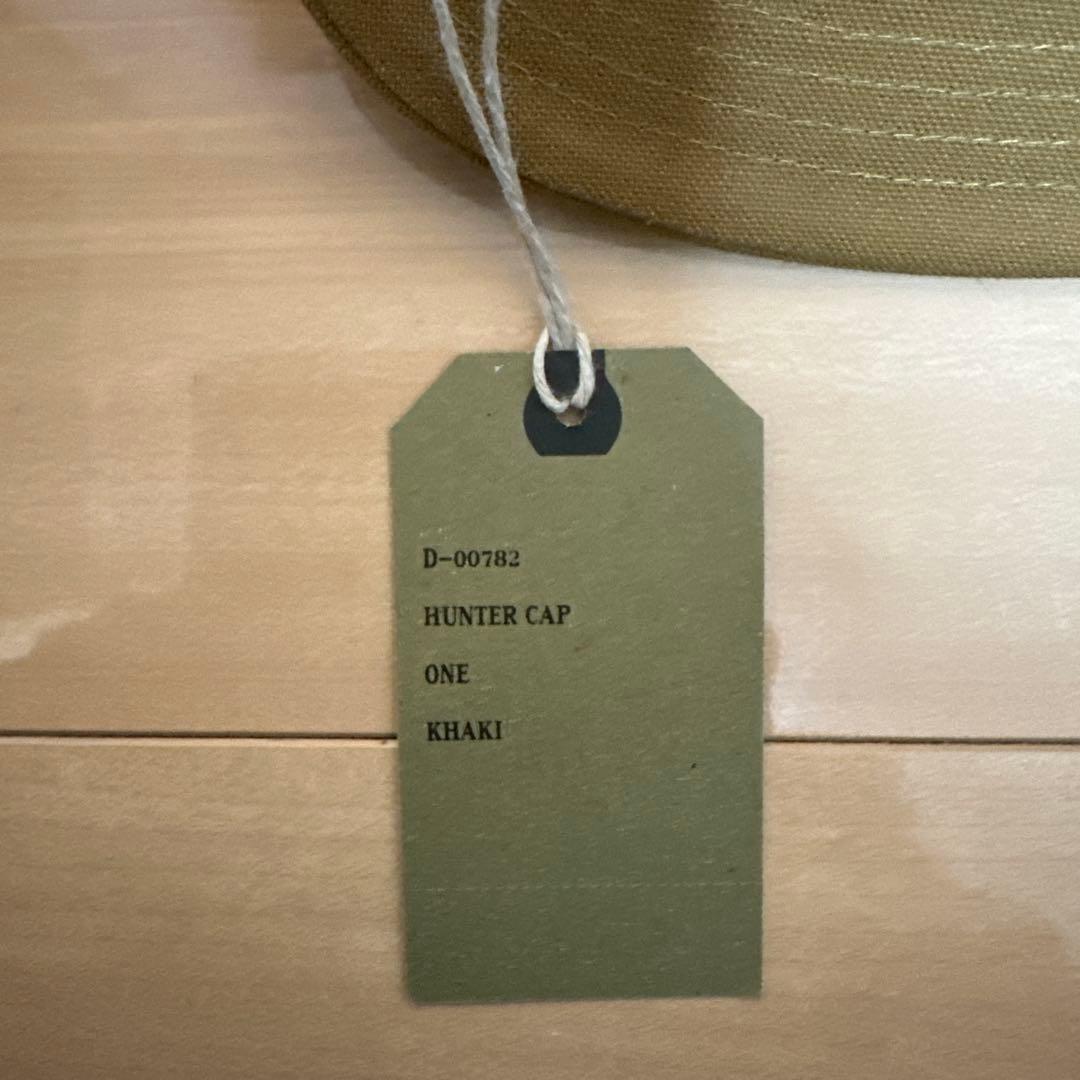 THE H.W.DOG&CO ハンターキャップ